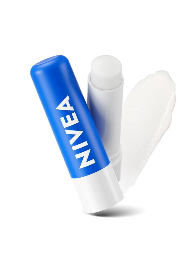 NIVEA Original Care 4.8g Lip Balm|24 H Melt in Moisture Formula|Natural Oils|Nourished Lips,4.8 g (Pack of 1) - Image 1
